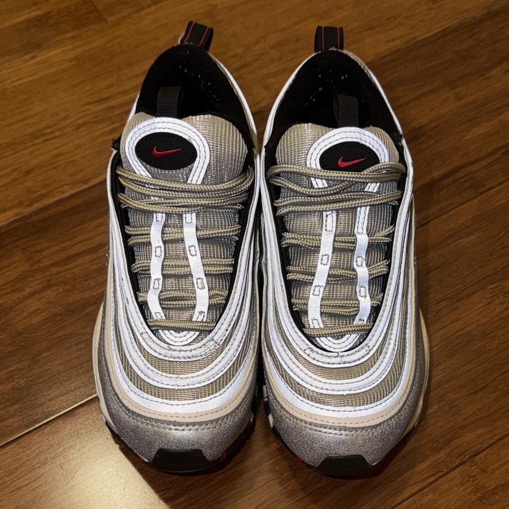 Nike Air Max 97 Silver Bullet Sz 4.5/6 women’s